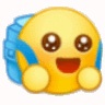 小黄脸背书包（开心）