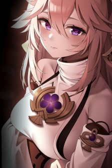 Beautiful mobile wallpaper of Yae Shenzi