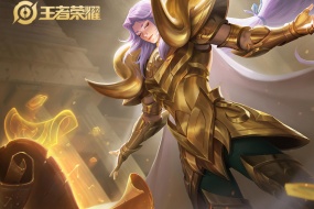 King of Glory Zhang Liang Golden Aries HD Desktop Wallpaper