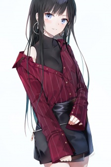 動漫美女原畫手機壁紙