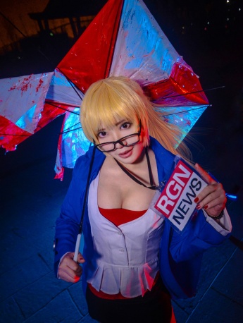 League of Legends female anchor Janna cos feature film