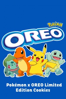 寶可夢奧利奧聯名主題手機壁紙