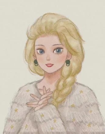 迪士尼公主聖誕氛圍頭像