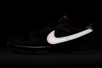 Partial details of Nike DunkLow eSports luminous model