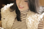 氣質長腿美女冬日暖陽清新寫真