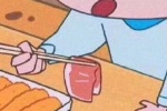 蜡笔小新吃生鱼片头像
