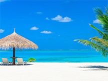 马尔代夫大海沙滩