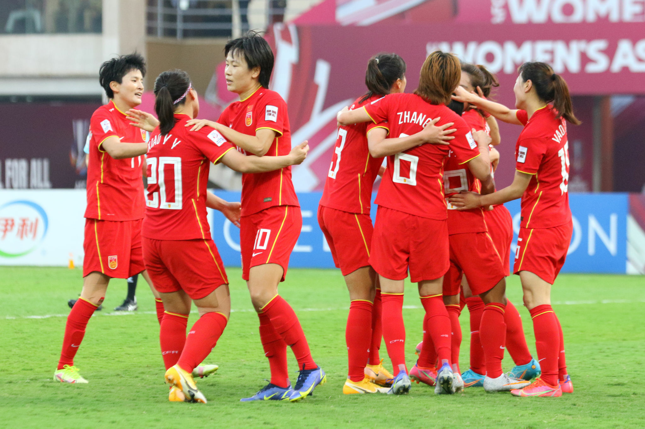 中国女足亚洲杯现场电脑壁纸