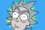 Rick and Morty creative mobile wallpaper