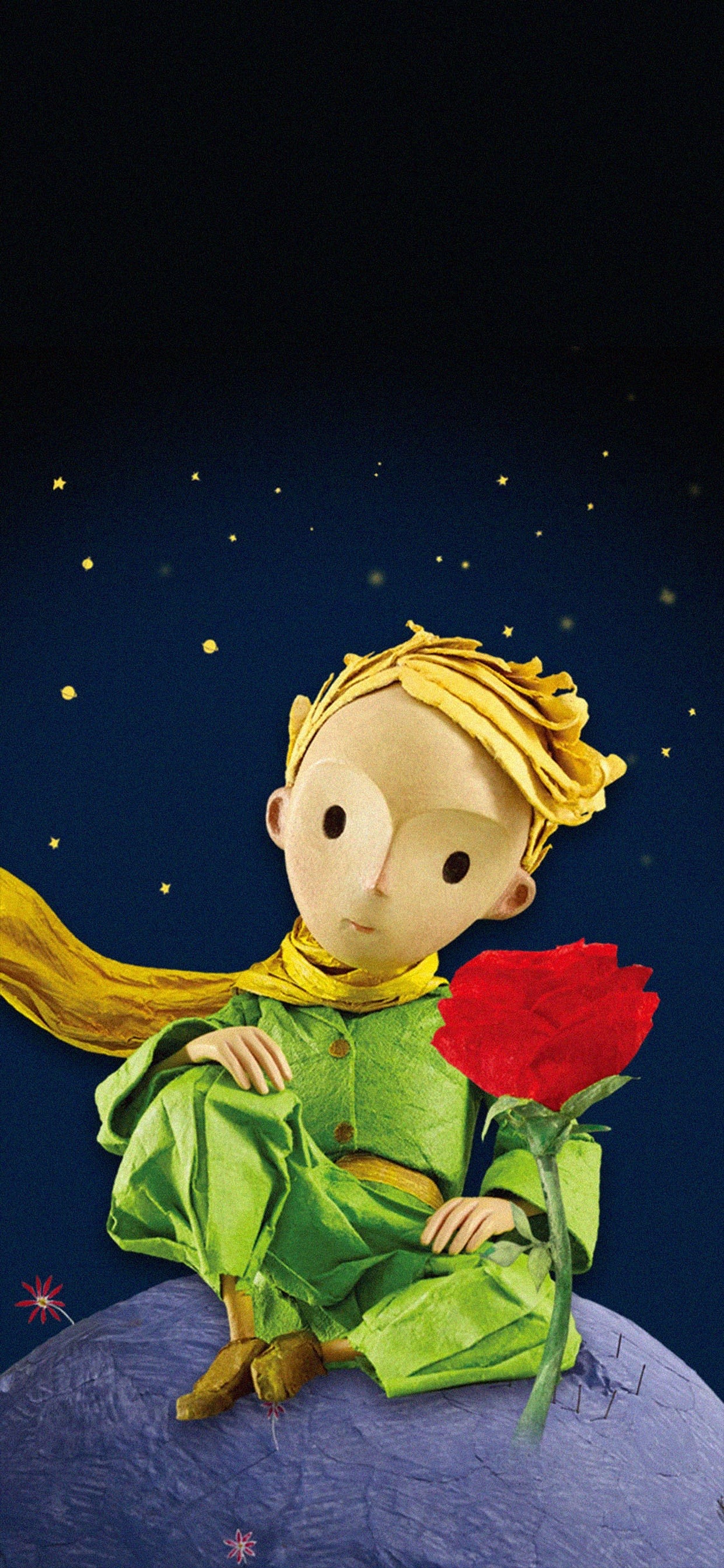 Little Prince theme cartoon mobile wallpaper