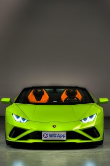 Lamborghini Huracan fluorescent green mobile wallpaper