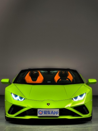 蘭博基尼Huracan熒光綠手機壁紙