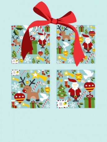 简约圣诞文字背景图片手机壁纸