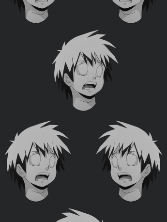 Aokizy藝術禦宅可愛手機壁紙