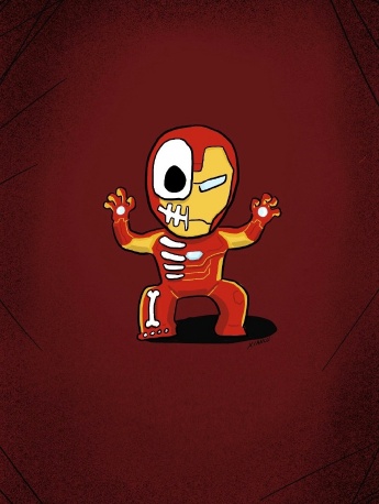 複聯英雄的萬聖節壁紙