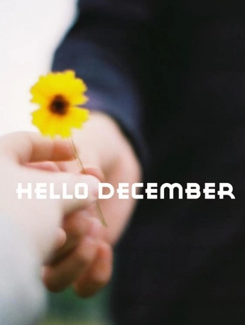 你好十二月唯美圖片手機壁紙