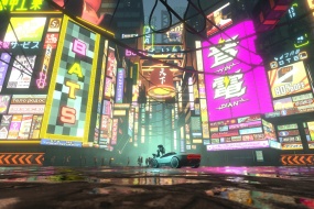 Epoch mutation cyberpunk style computer wallpaper