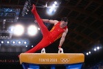 Xiao Ruoteng wins men's all-around silver medal in gymnastics