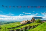 December 2021 blue sky and white clouds eye protection calendar wallpaper
