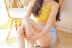 超短熱褲美女迷人曲線豐滿誘惑寫真