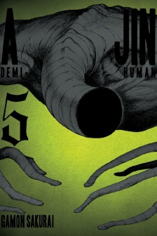List of covers of all 17 volumes of Ajin manga