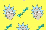 Rick and Morty creative mobile wallpaper