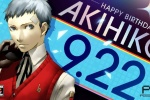 Persona 3 Akihiko Sanada's official birthday picture
