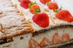 HD Strawberry Cake Picture Desktop Wallpaper
