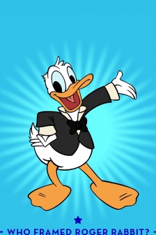 唐老鴨卡通形象手機壁紙