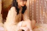 性感美女蕾絲透視嫵媚撩人寫真