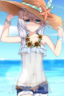 日系同人动漫美女手机壁纸