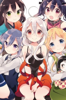 Sweet anime girl mobile wallpaper