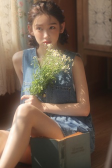 美女李沐宸唯美寫真圖片