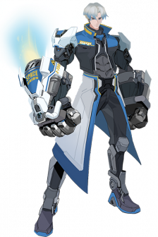 Honor of Kings Daruma Space Marine detailed skin display