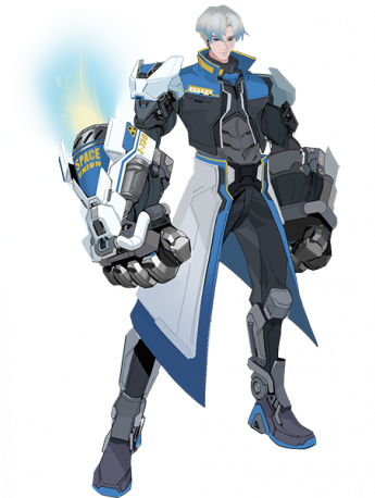 王者荣耀达摩星际陆战队细节皮肤展示