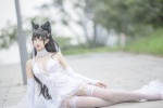 Azur Lane beauty Atago Vow fan cos photo