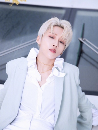 Liu Yuxin fashion retro photo in palace style suit