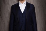 William Chan handsome photo of gentleman in dark blue suit