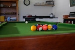 Billiards on the billiard table picture desktop wallpaper