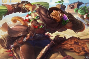 King of Glory Sun Wukong Western Red Dead Redemption HD Desktop Wallpaper