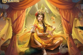 Glory of the King Gongsunli Yutu Princess HD desktop wallpaper