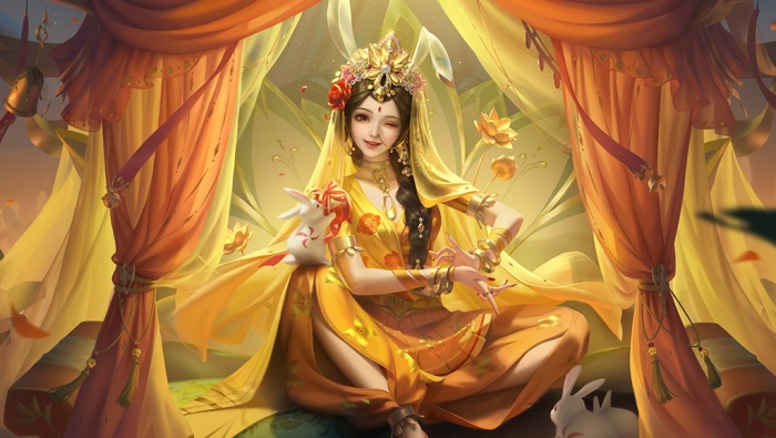 Glory of the King Gongsunli Yutu Princess HD desktop wallpaper