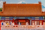 National Day tourist attractions Forbidden City scenery pictures wallpaper