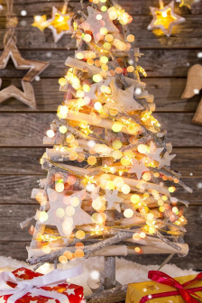 聖誕樹唯美手機壁紙圖片