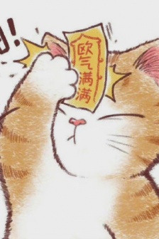 猫猫贴符可爱头像