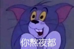 你熬夜都
不学习的吗？