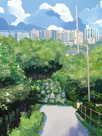 唯美動漫場景手機壁紙