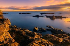 绝美岩石风景图片桌面壁纸