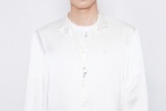 Zhang Zhehan's cool and handsome photo in white shirt