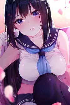 豐滿動漫美女手機壁紙圖片